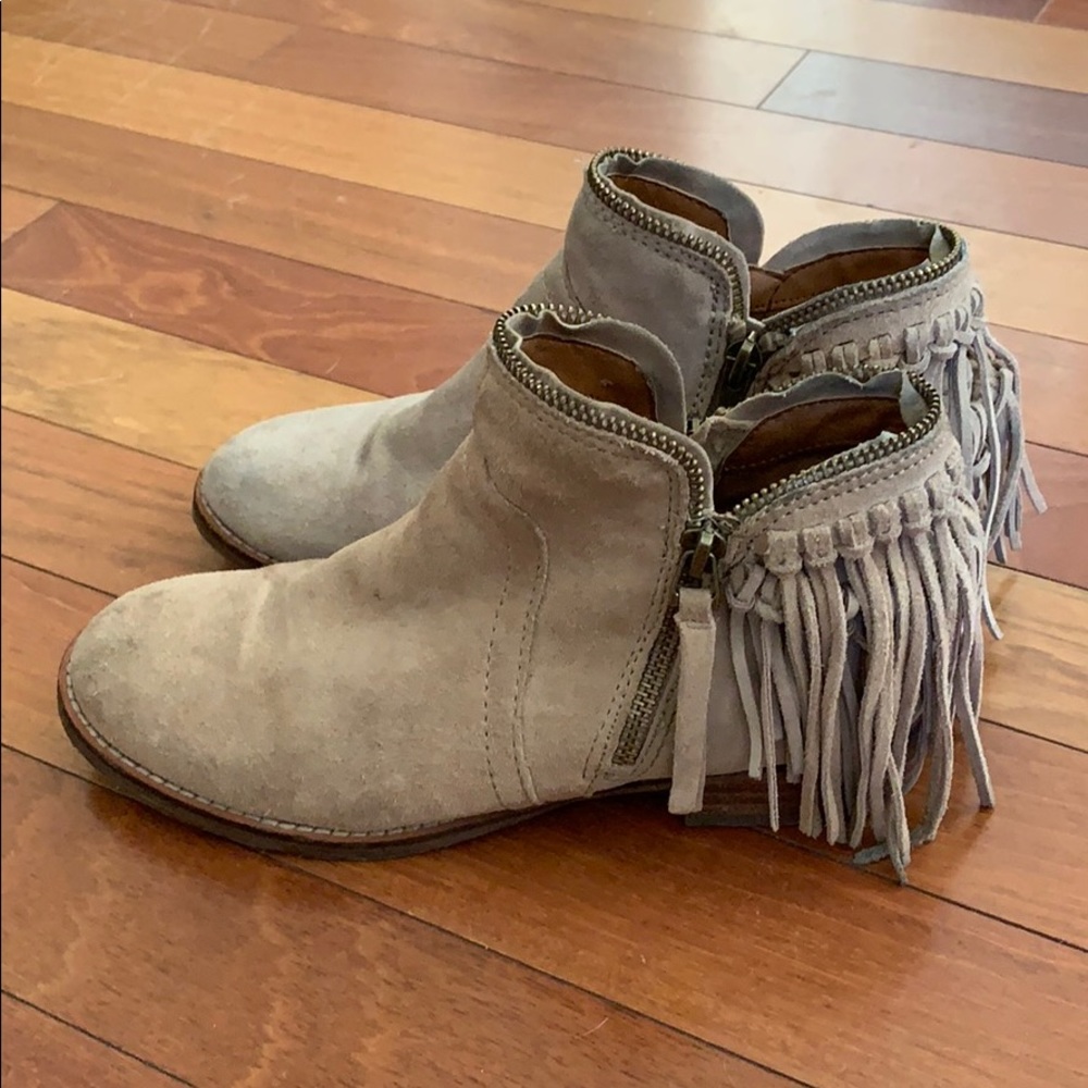 Suede Booties